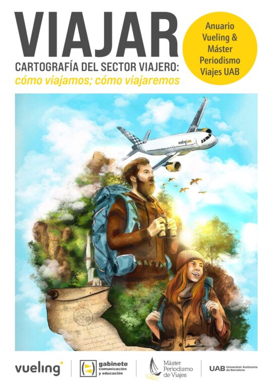 Portada del libro "Viajar. Cartografía del sector viajero: cómo viajamos; cómo viajaremos"