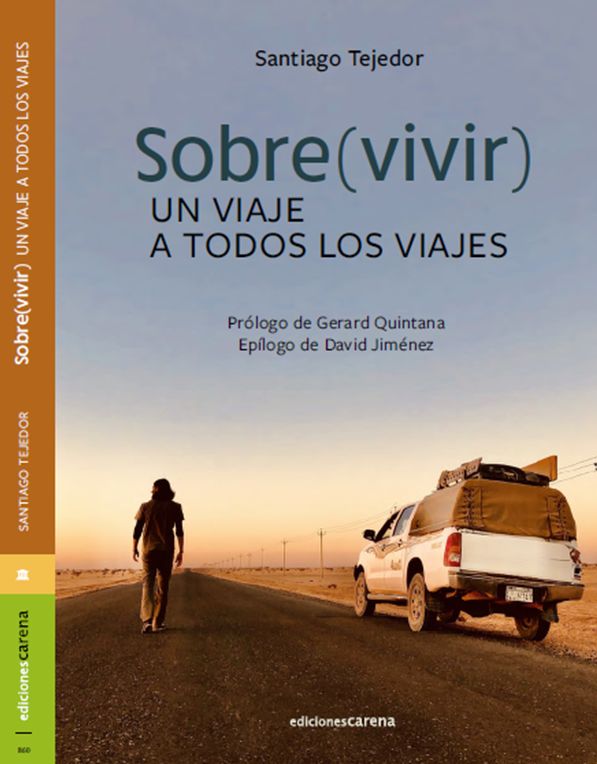 Portada del libro "Sobre(vivir). Un viaje a todos los viajes", de Santiago Tejedor