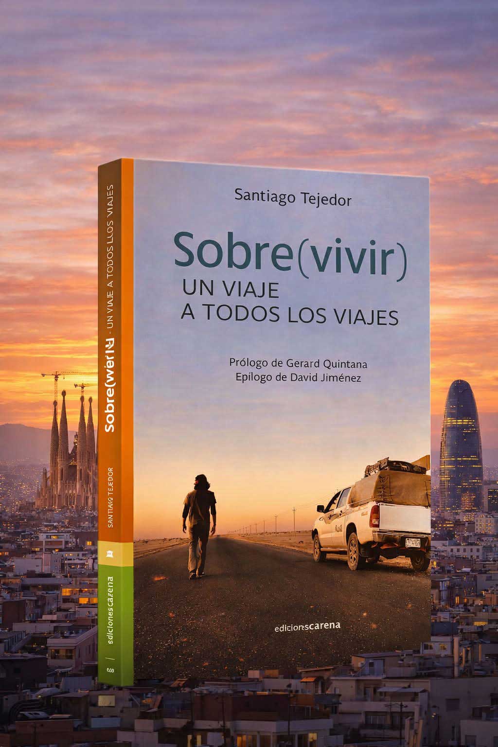Portada del libro "Sobre(vivir), Un viaje a todos los viajes"